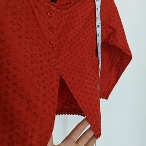 Vintage Indian Hand Embroidered Crop Top